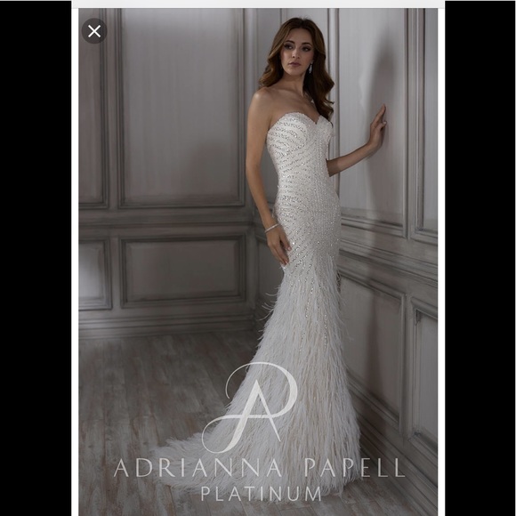 Wedding gown, hair piece & veil - Picture 7 of 7